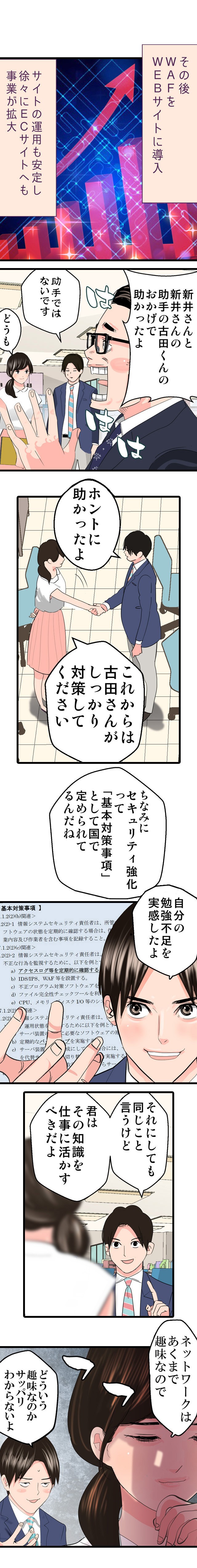 F5ネットワーク　サイトセキュリティ　スマホ版マンガ5